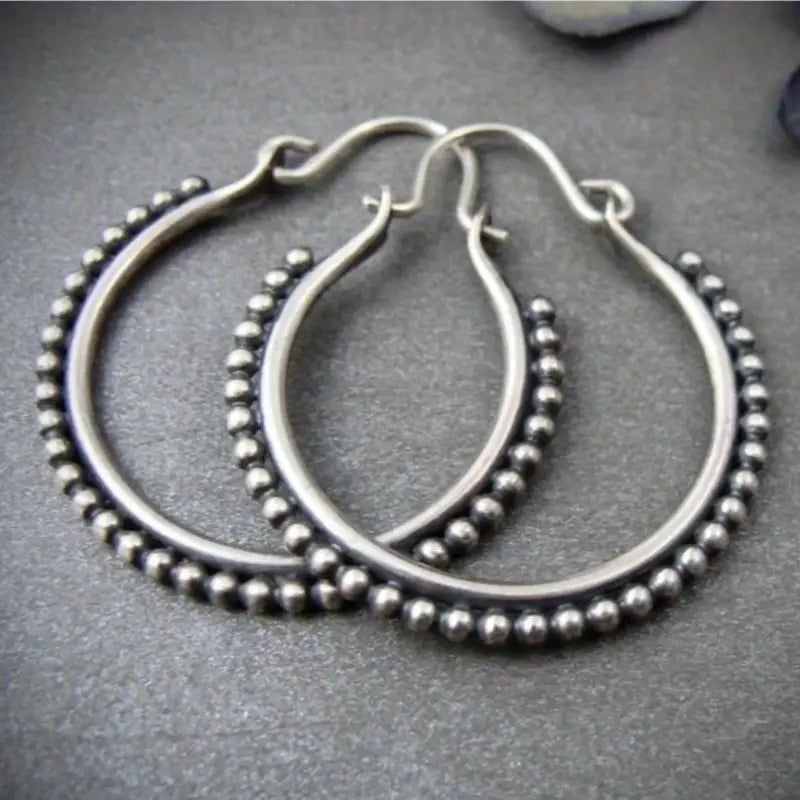 Vintage Bohemian Zinc Alloy Earrings