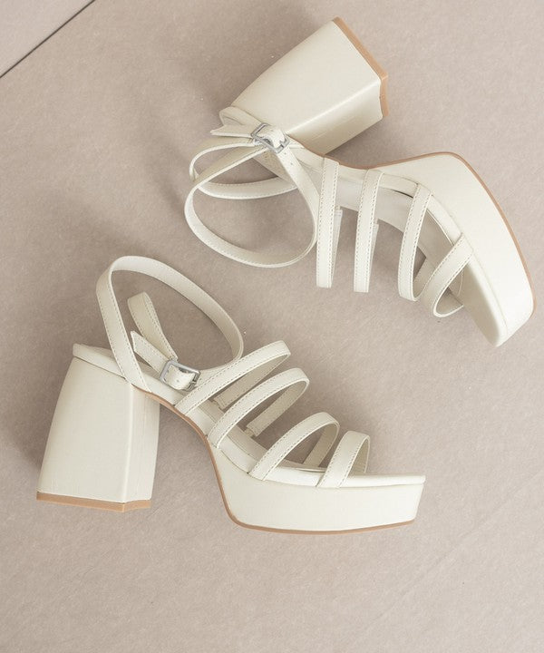 High Society Strappy Platform Heel