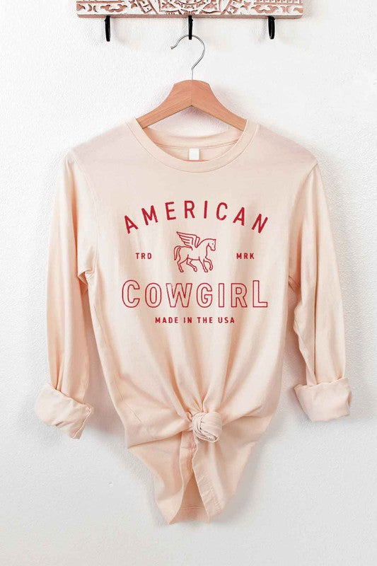 American Cowgirl Long Sleeve Tee