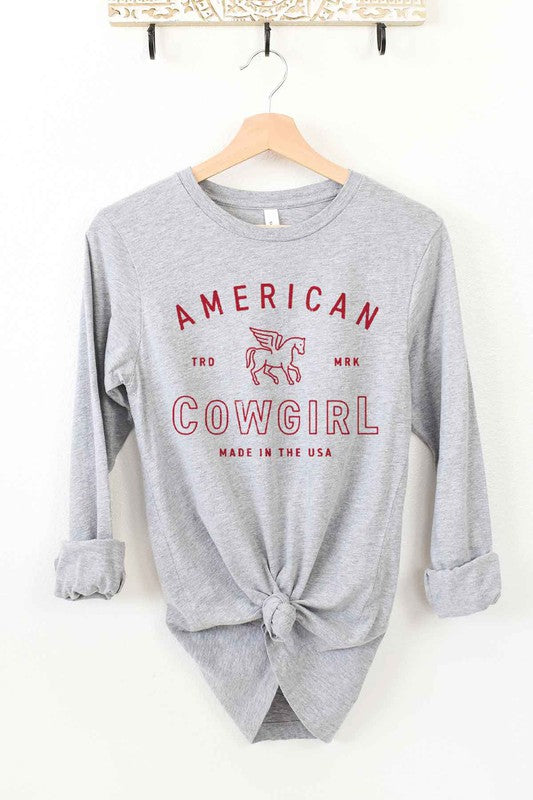 American Cowgirl Long Sleeve Tee