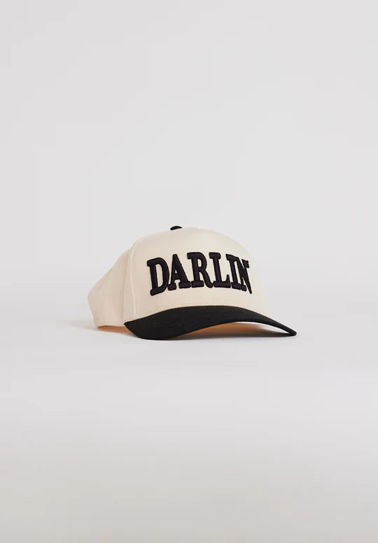 Black "Darling" Trucker Hat