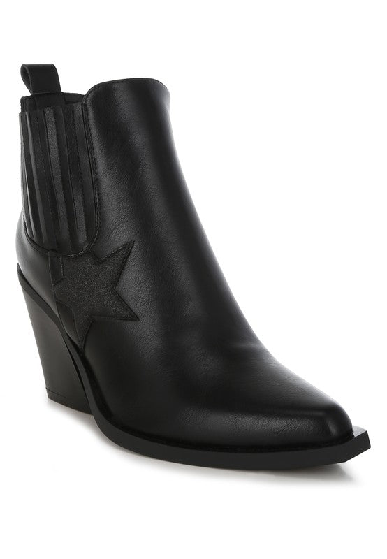 Melt Down Glitter Star Boots