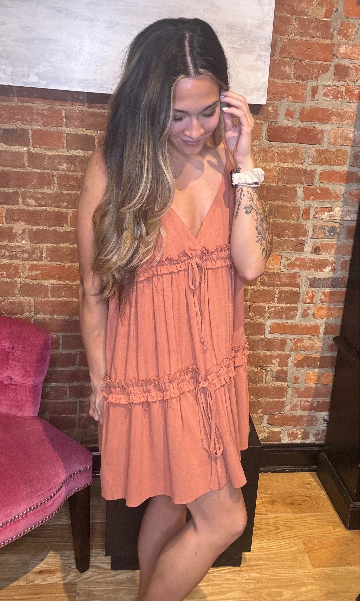 The Dawn Ocean Breeze Summer Dress