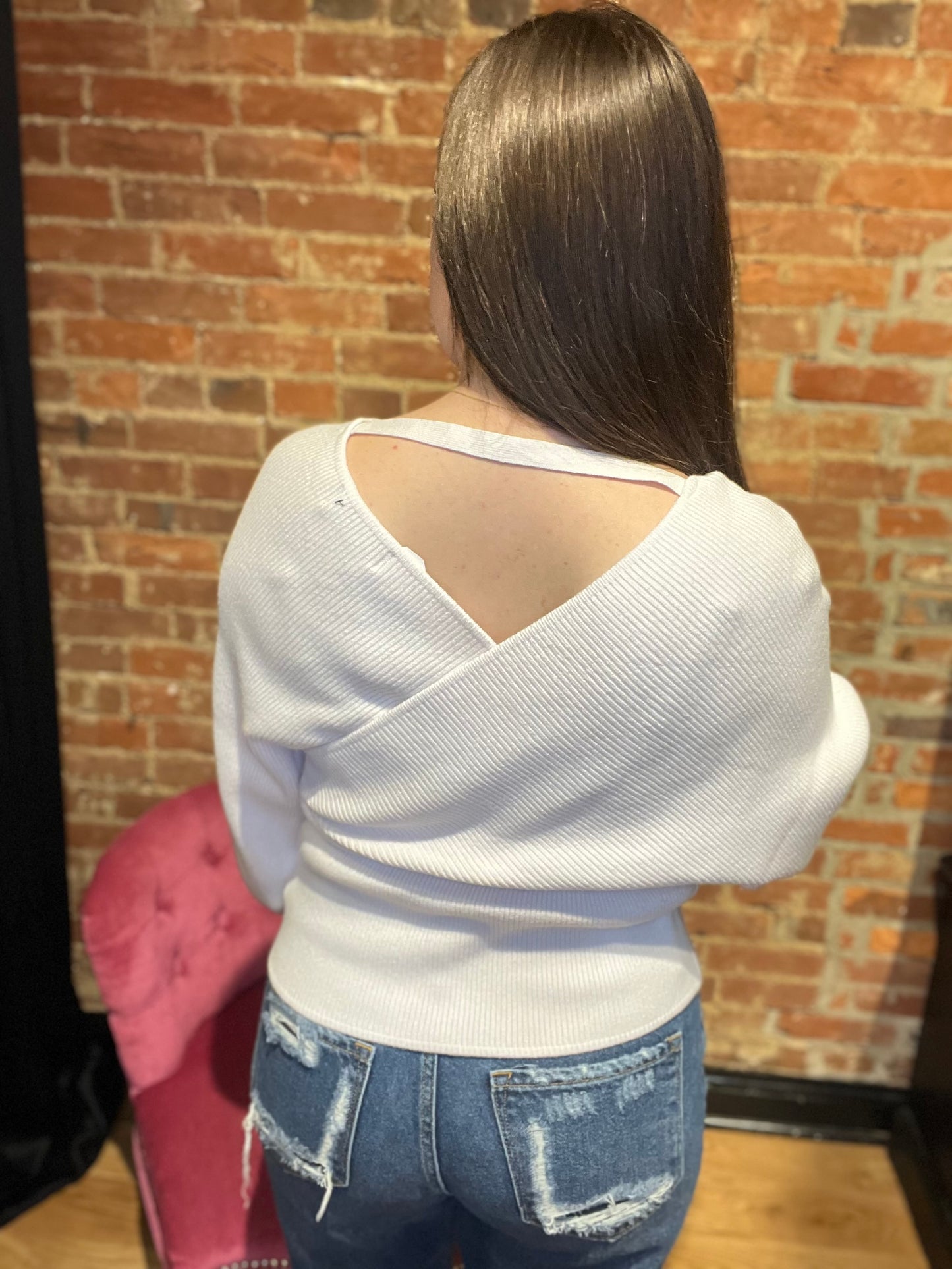 Beyond Cozy Cross Wrap Sweater