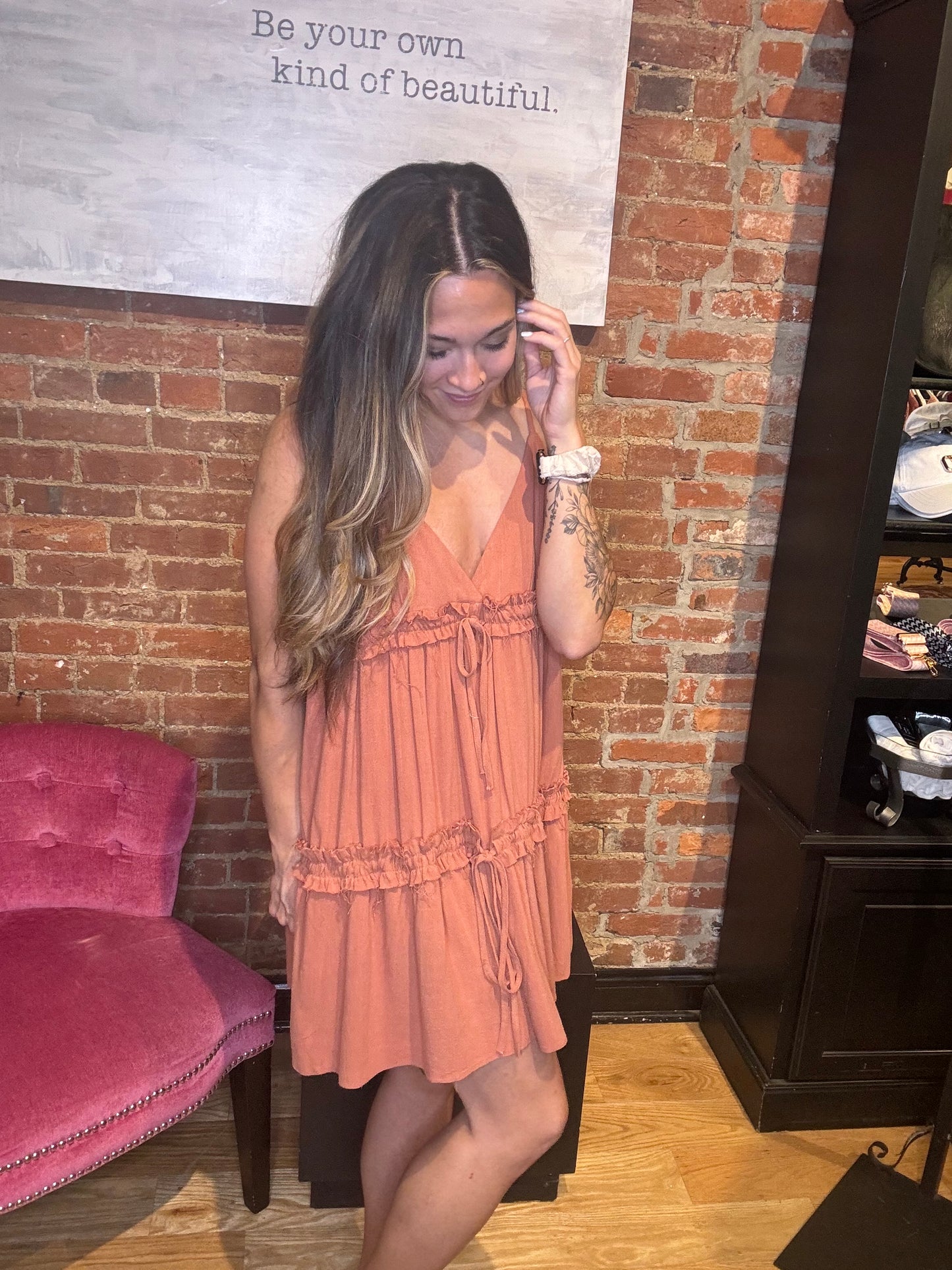The Dawn Ocean Breeze Summer Dress