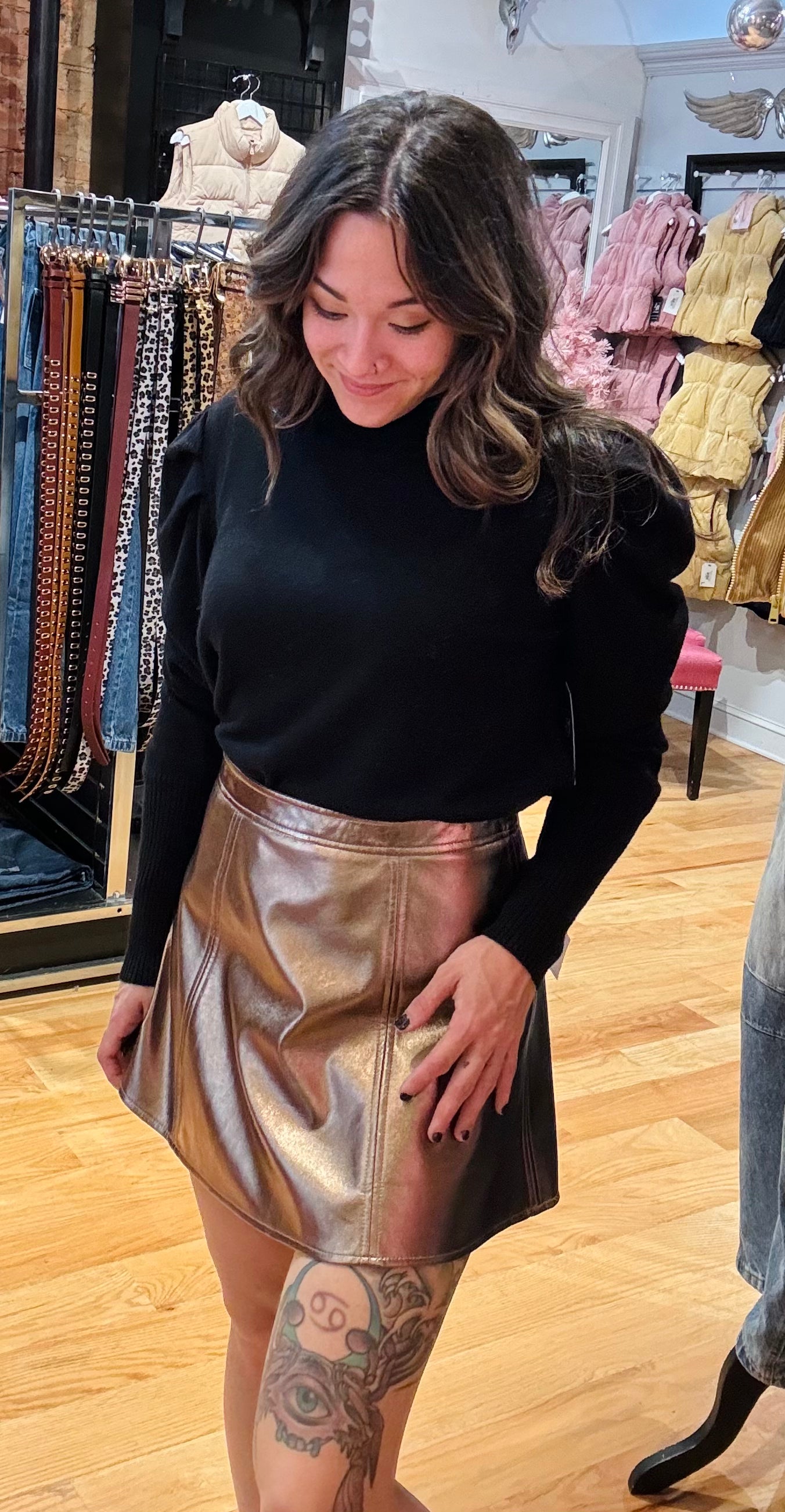Maglione dolcevita nero