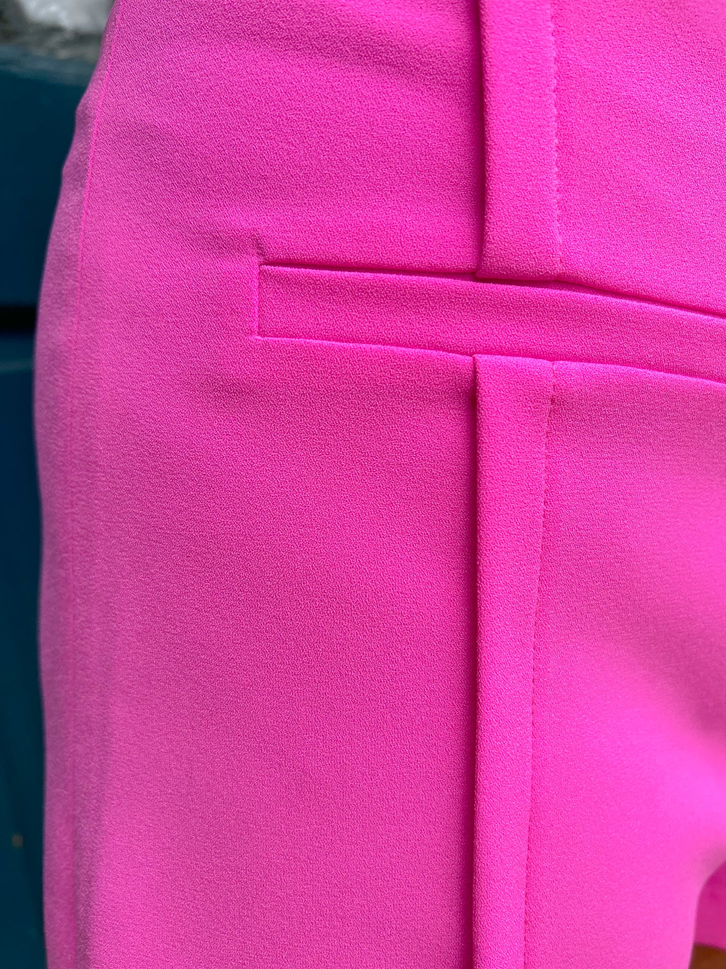 Candy Pink High Waist Tailored Shorts