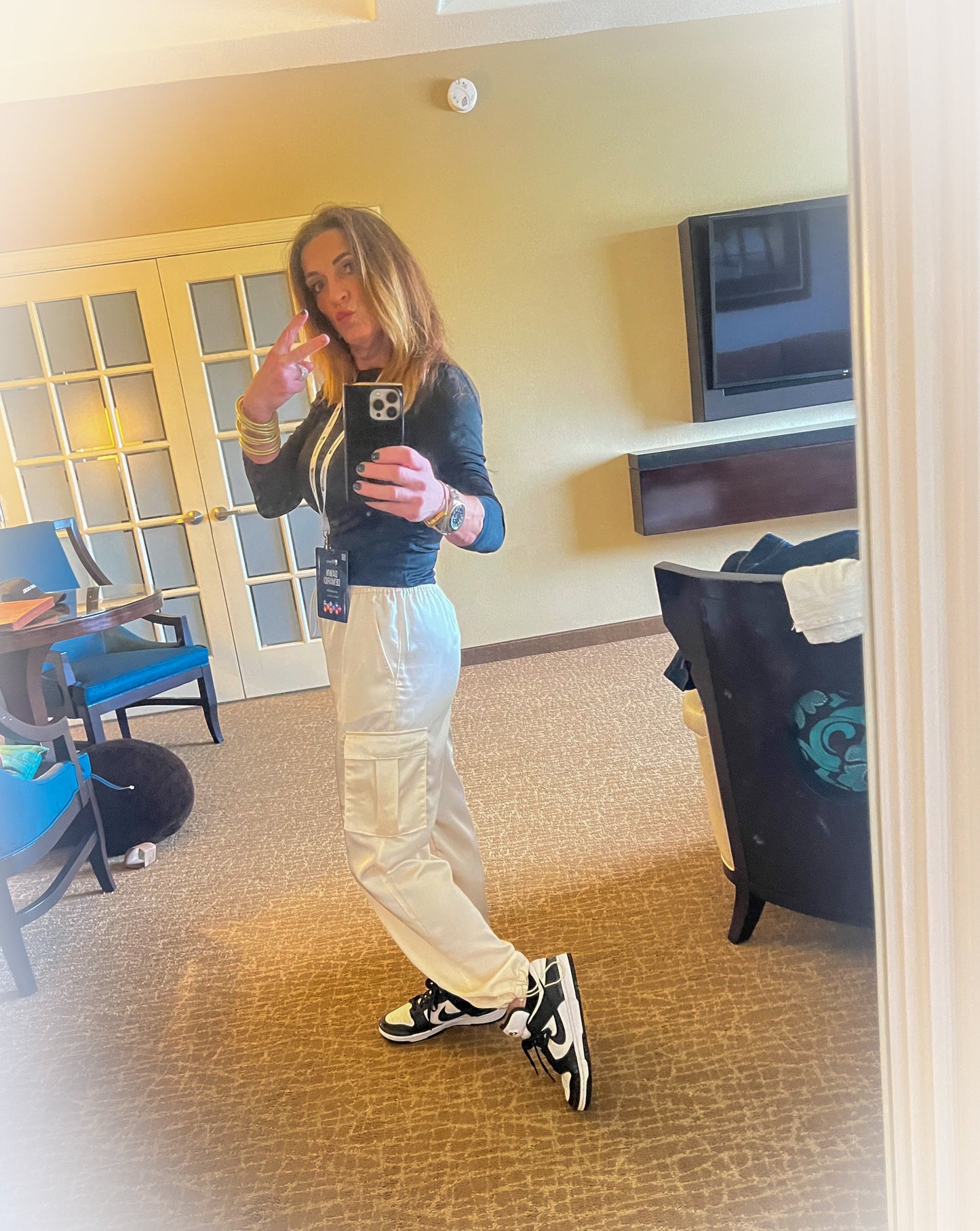 Pantaloni cargo da jogging Cali Girl