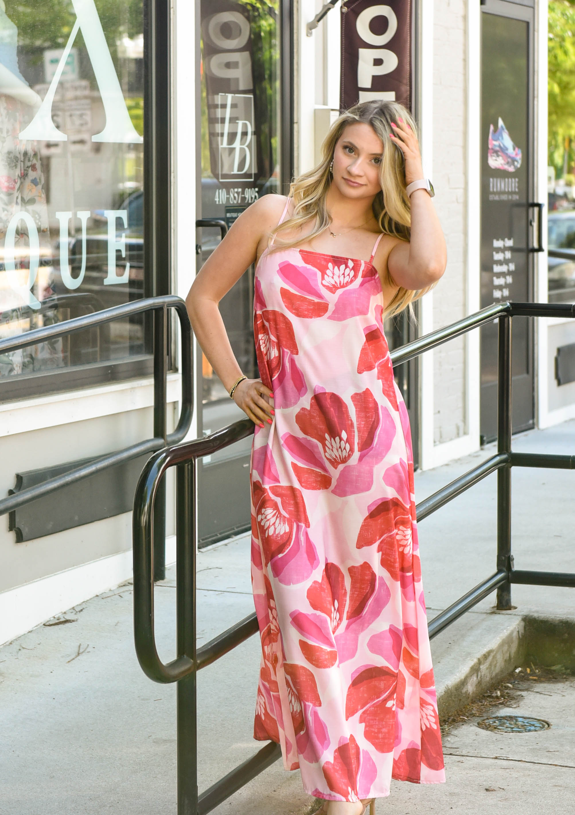 Garden Party Floral Maxi Dress