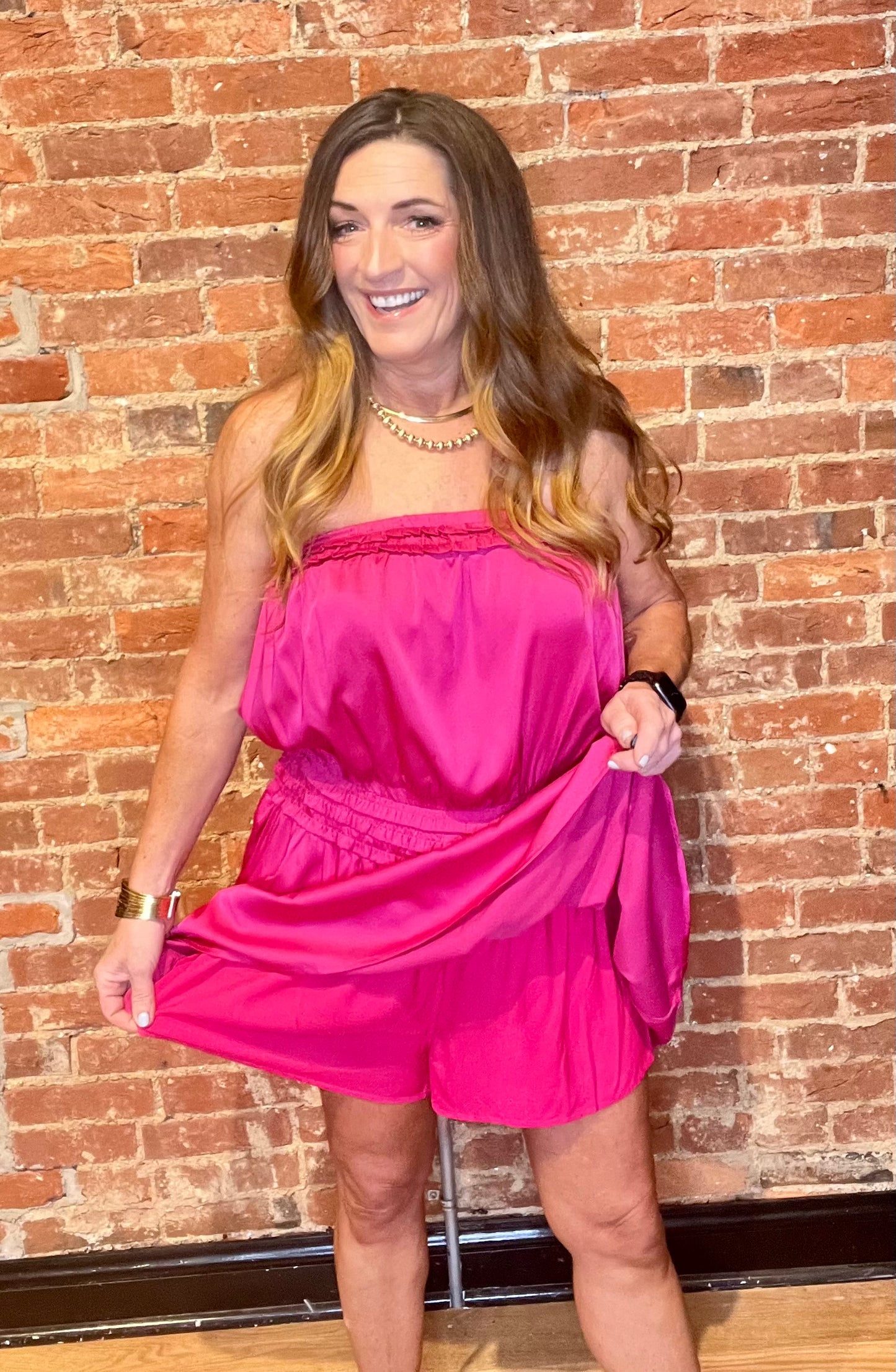 Vestito rosa Paint The Town