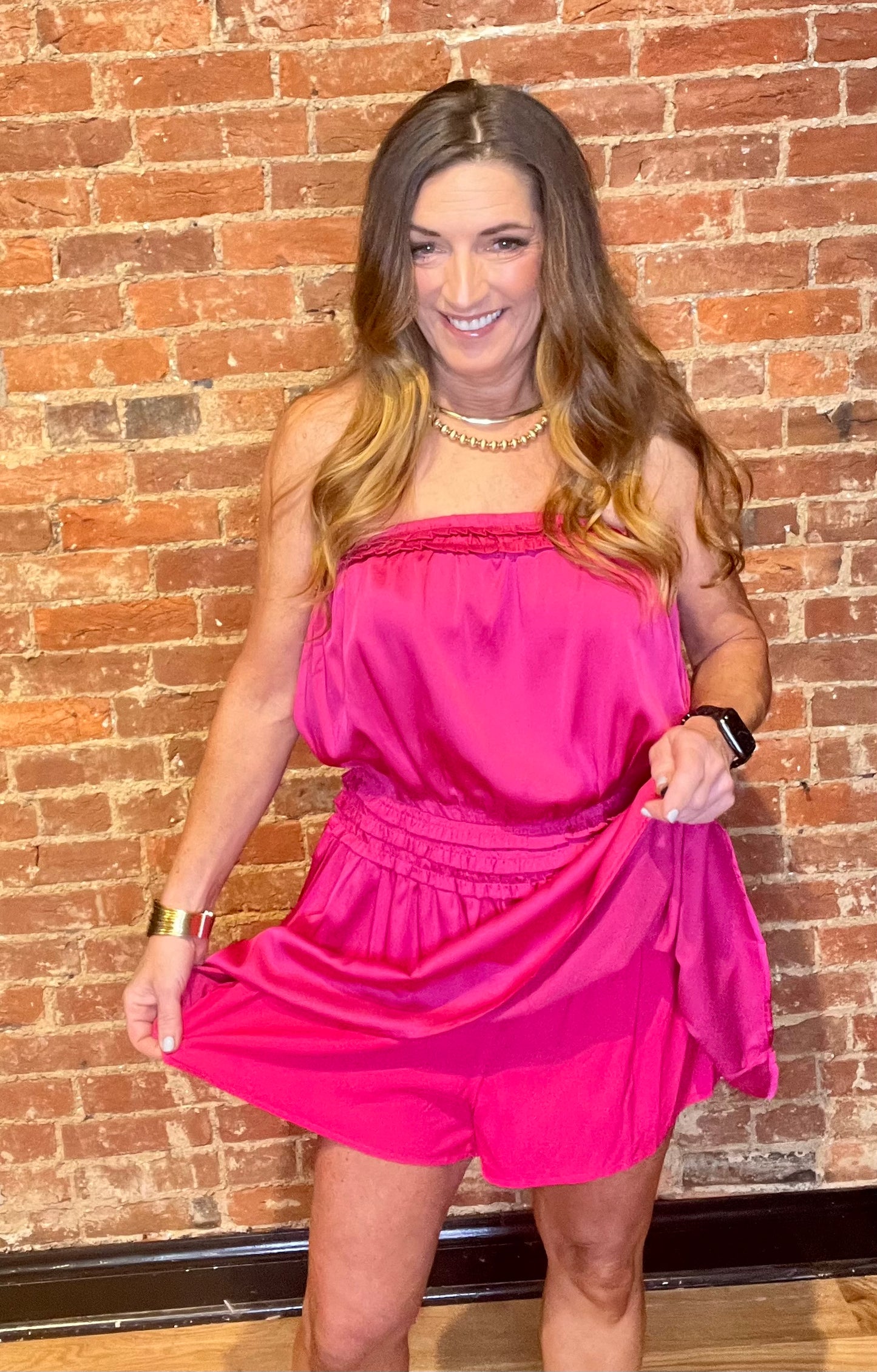 Vestito rosa Paint The Town