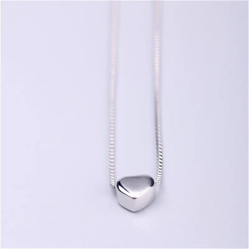Collana con cuore in argento Adored Obsession
