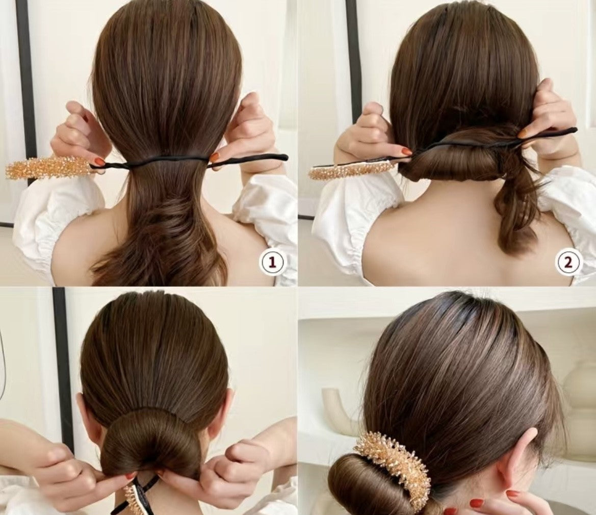 Chic Destinations Beaded Ponytail Holder