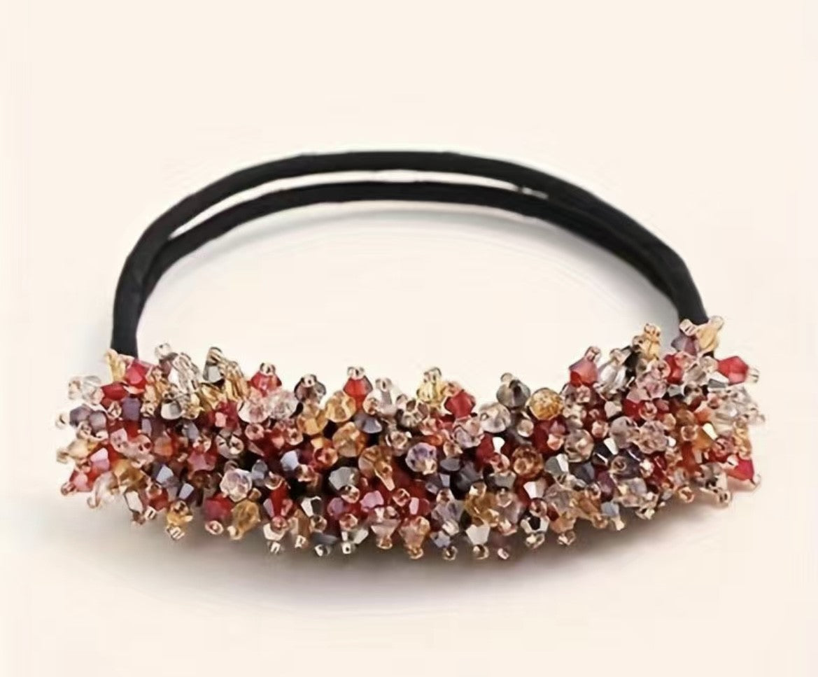 Chic Destinations Beaded Ponytail Holder