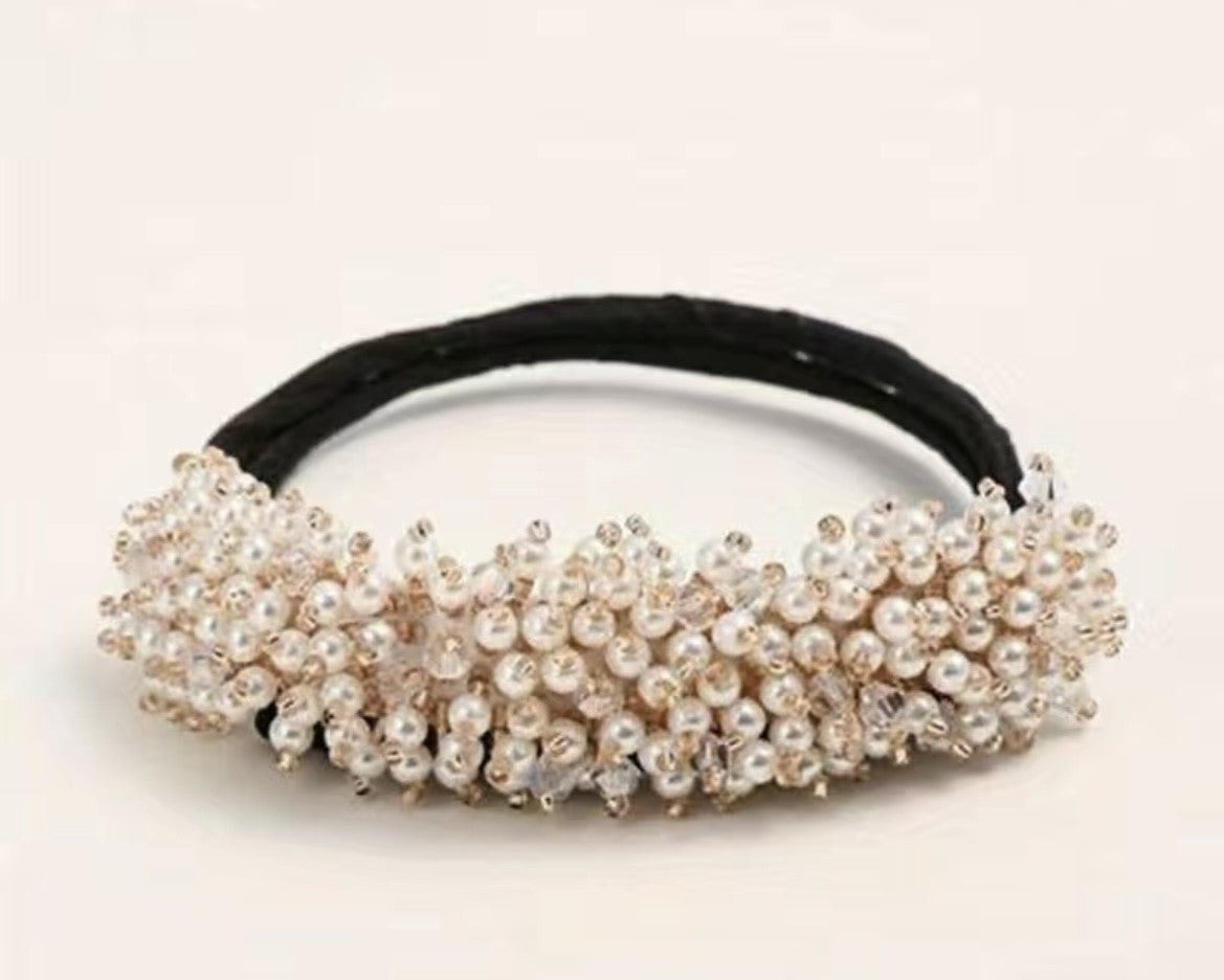 Chic Destinations Beaded Ponytail Holder