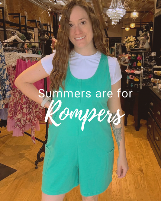 Summers are for Rompers!