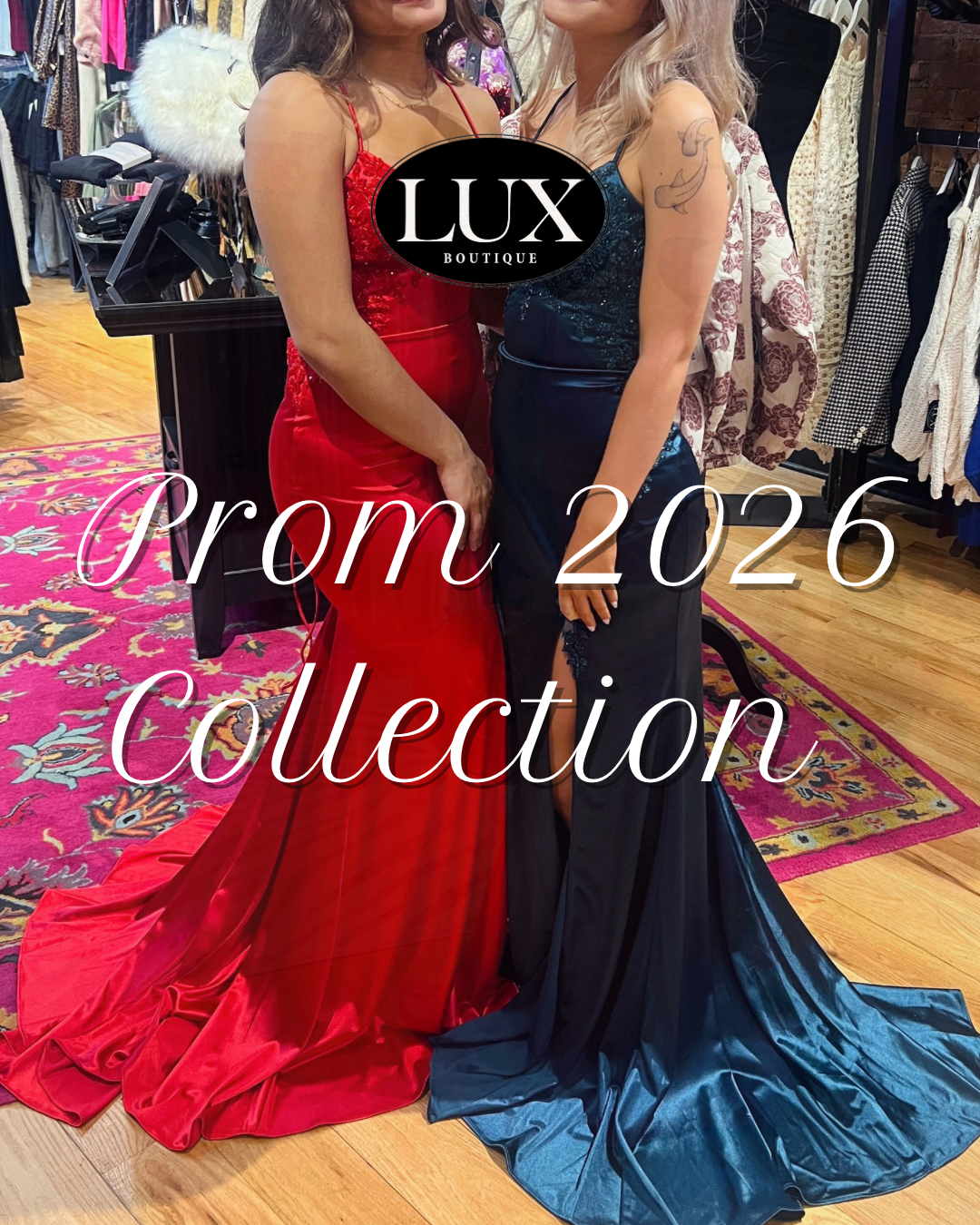 It's Prom Season at LUX Boutique! Featuring the Fabulous Faviana