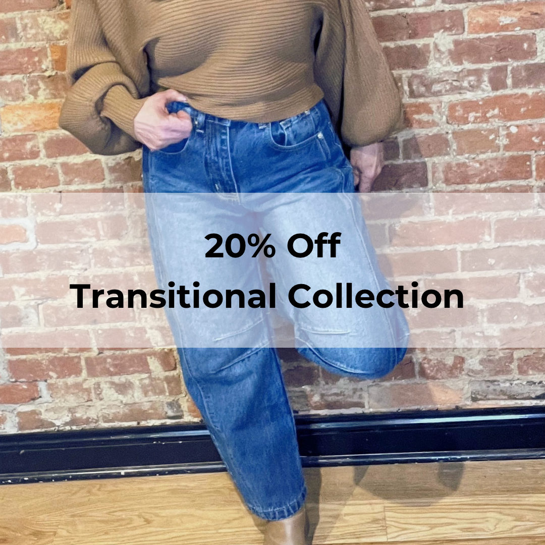 20% Off Transitional Collection