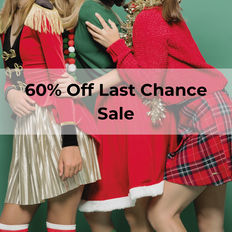 60% Off Last Chance Sale