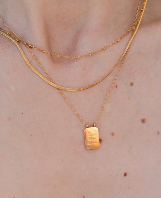 I Am The Storm Layered Necklace