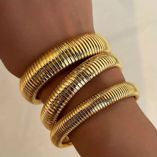 Chunky Coil Bracelet