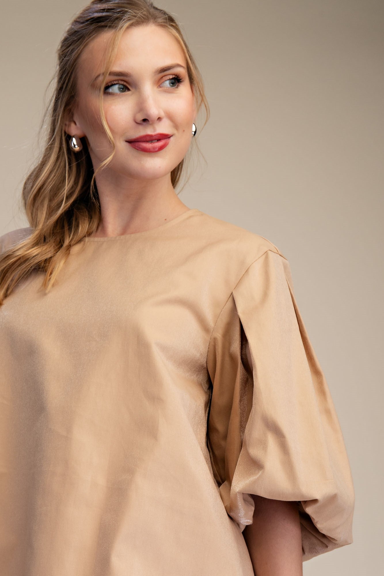 Sunday Stroll Puff Sleeve Top (Pre-Order Today)
