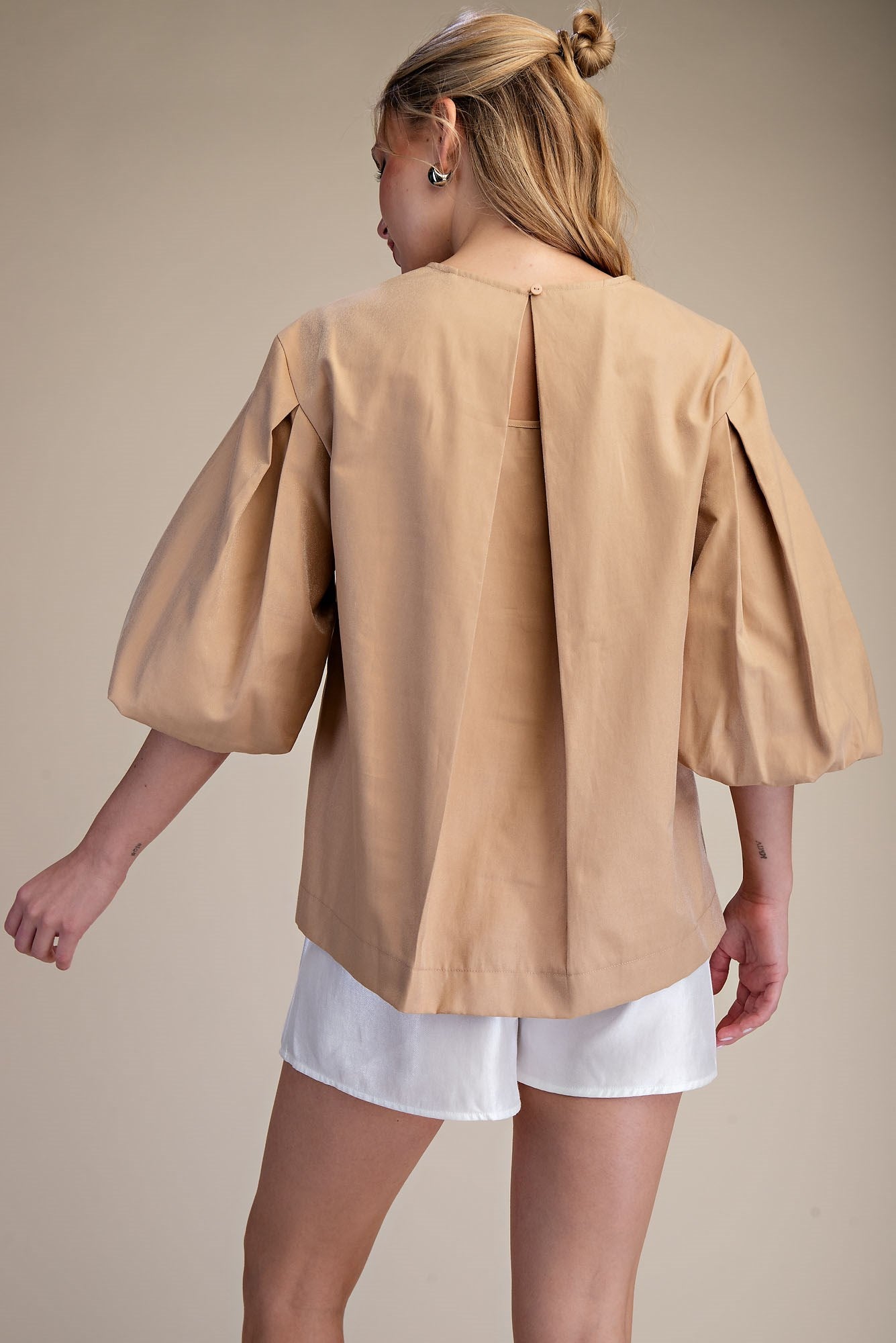 Sunday Stroll Puff Sleeve Top (Pre-Order Today)