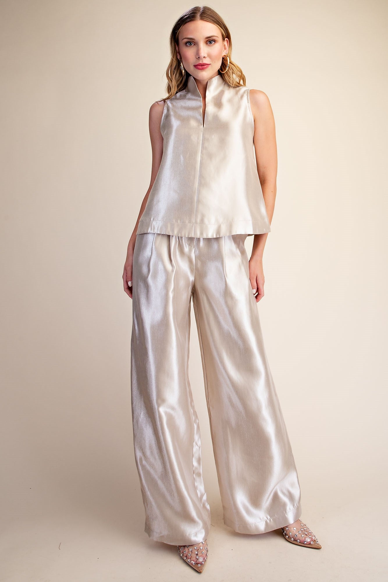 All About That Waist Pleated Pants