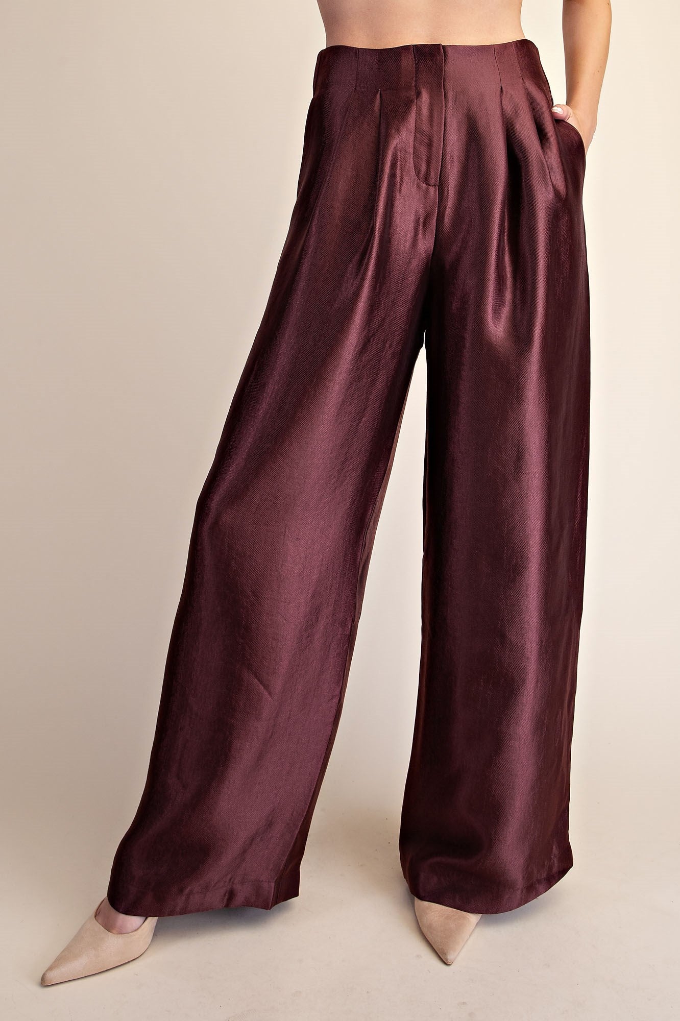 All About That Waist Pleated Pants