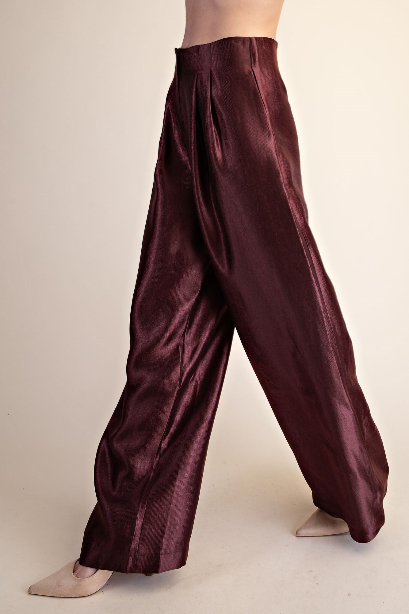 All About That Waist Pleated Pants