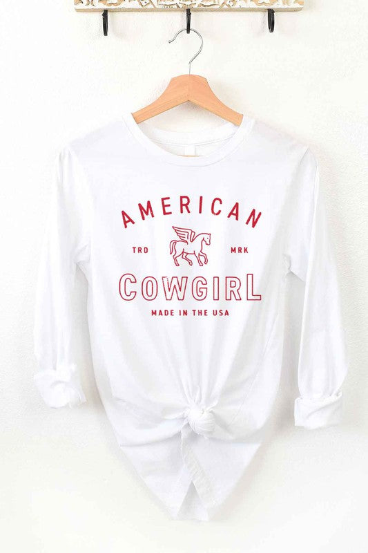 American Cowgirl Long Sleeve Tee