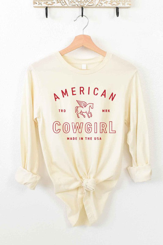 American Cowgirl Long Sleeve Tee