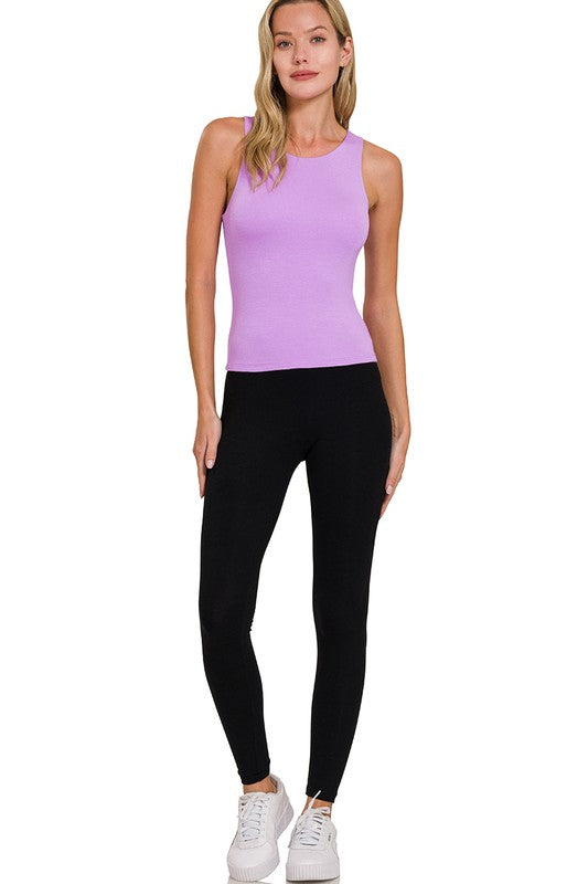 Lilac Premium Rayon Tank