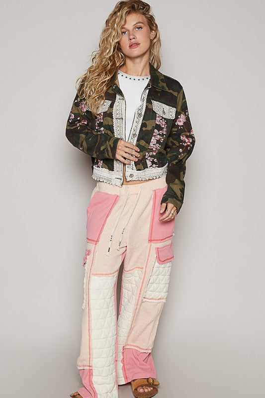 Camo Embroidered Jacket