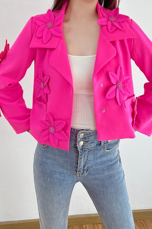 Remarkable Refinement Cropped Blazer