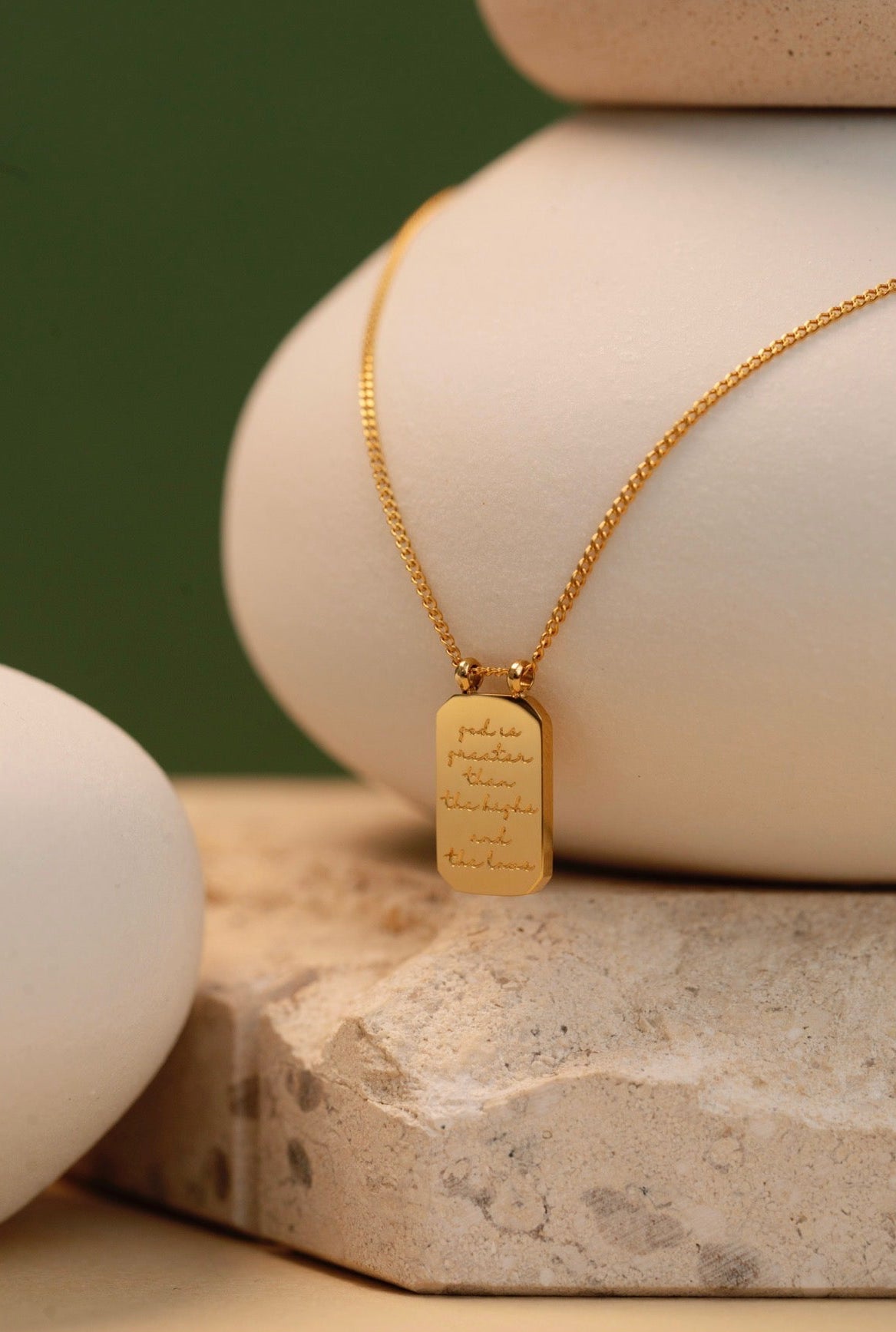 God is Greater Necklace