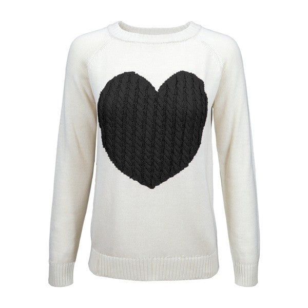 Your Lovely Heart Pullover Sweater