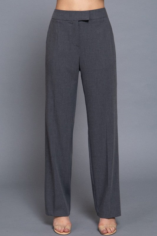 Gray pants on a gray background