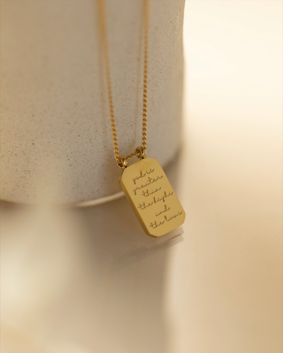 God is Greater Necklace