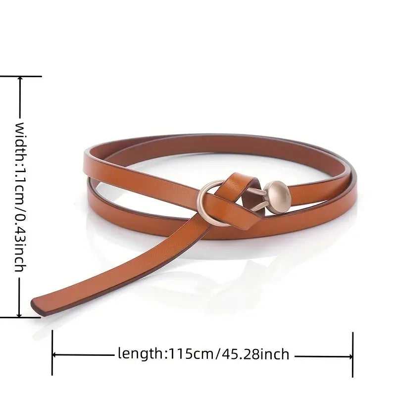Make A Statement Leather Belt