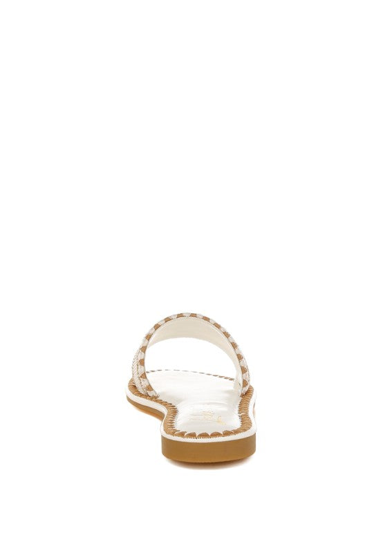 Sandal on a white background