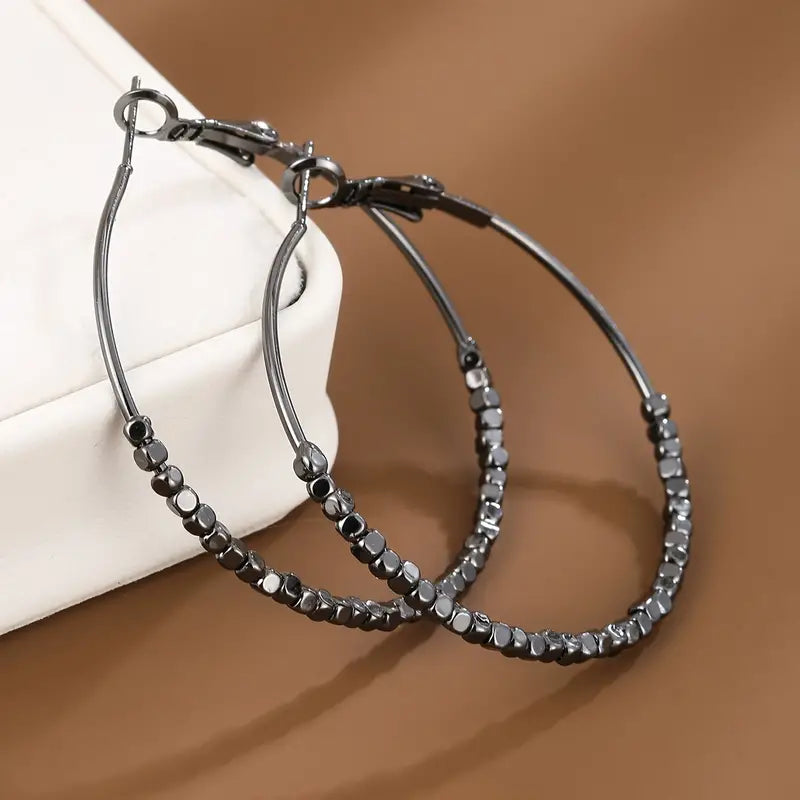 Instinctively Elegant Hoop Earrings
