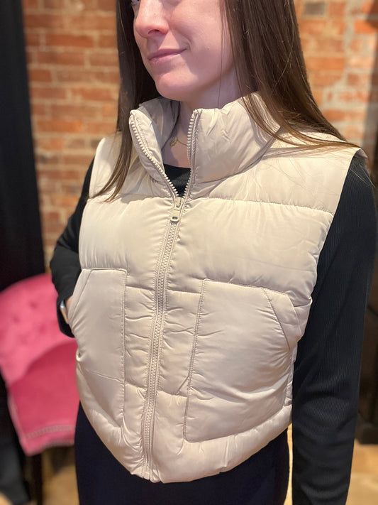 Steer Me Right Puffer Vest