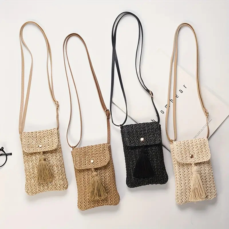 Mini Shoulder Bag made from Braided Polyester
