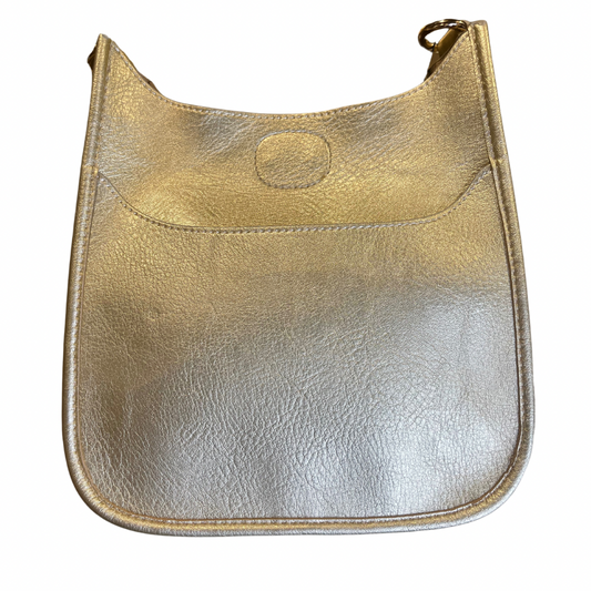 Ah-Dorned Mini Vegan Leather Messenger Bag