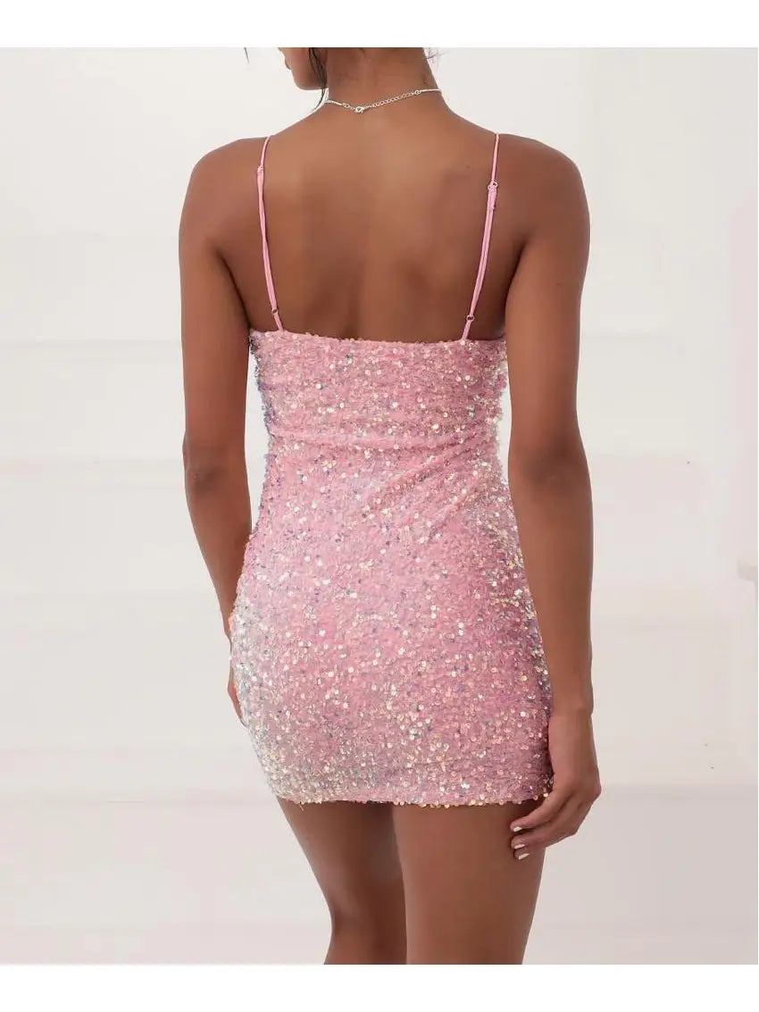 Sequin Bodycon Homecoming Dress