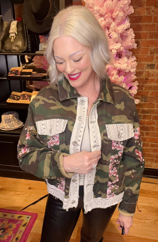Everyday Enjoyment Embroidered Jacket by POL