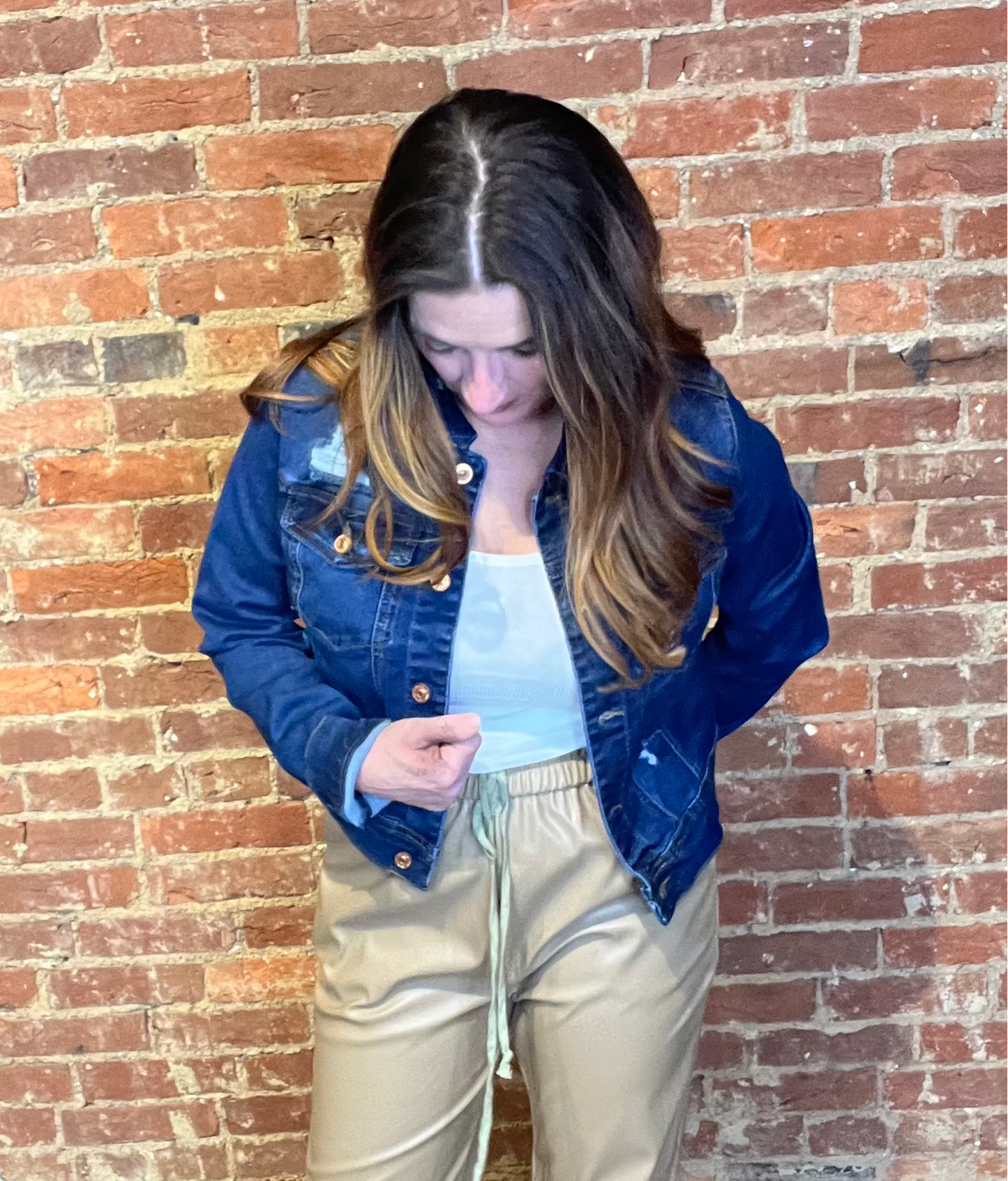 Remember Me Distressed Denim Jacket