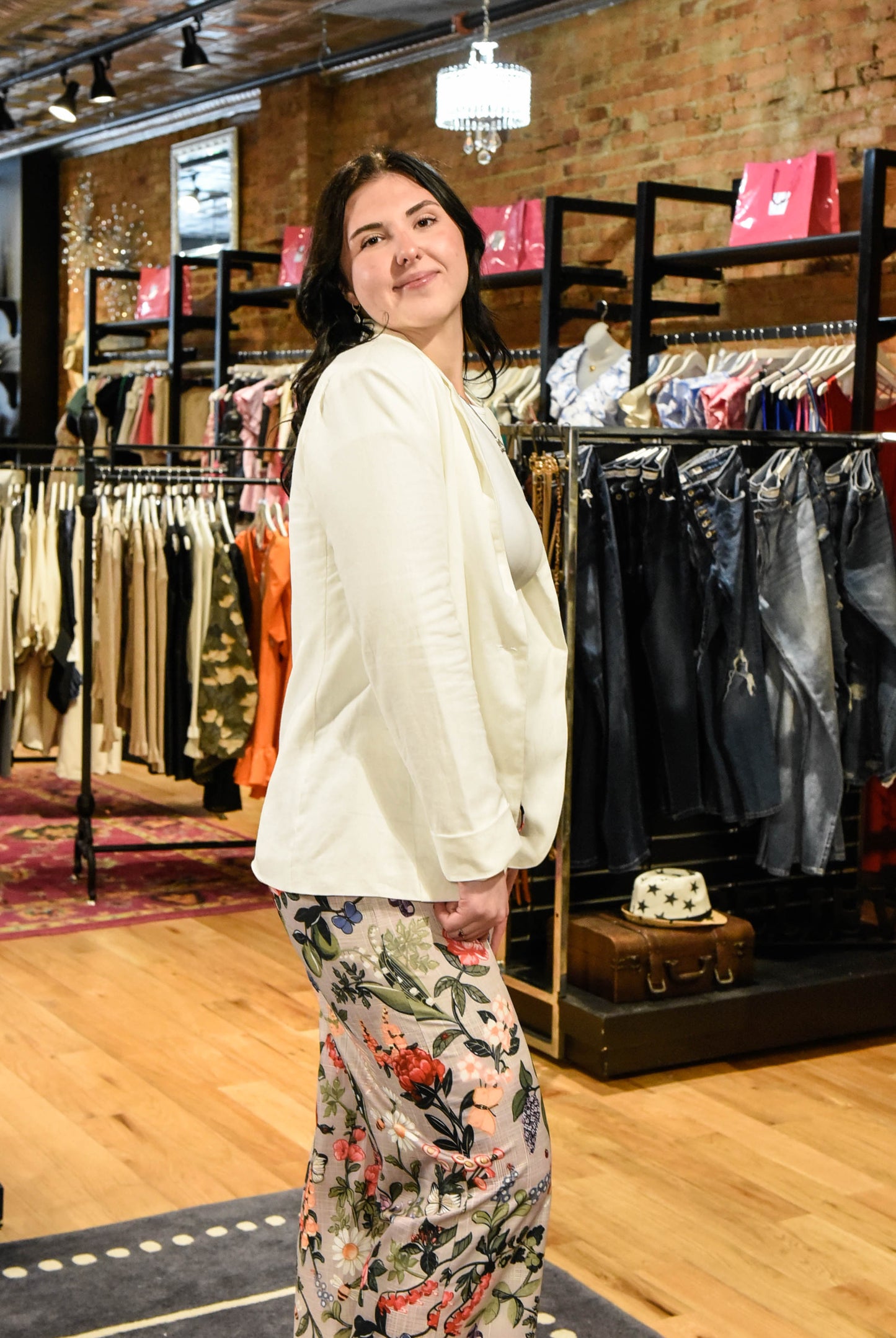Summer Breeze Smocked Wide-Leg Pants