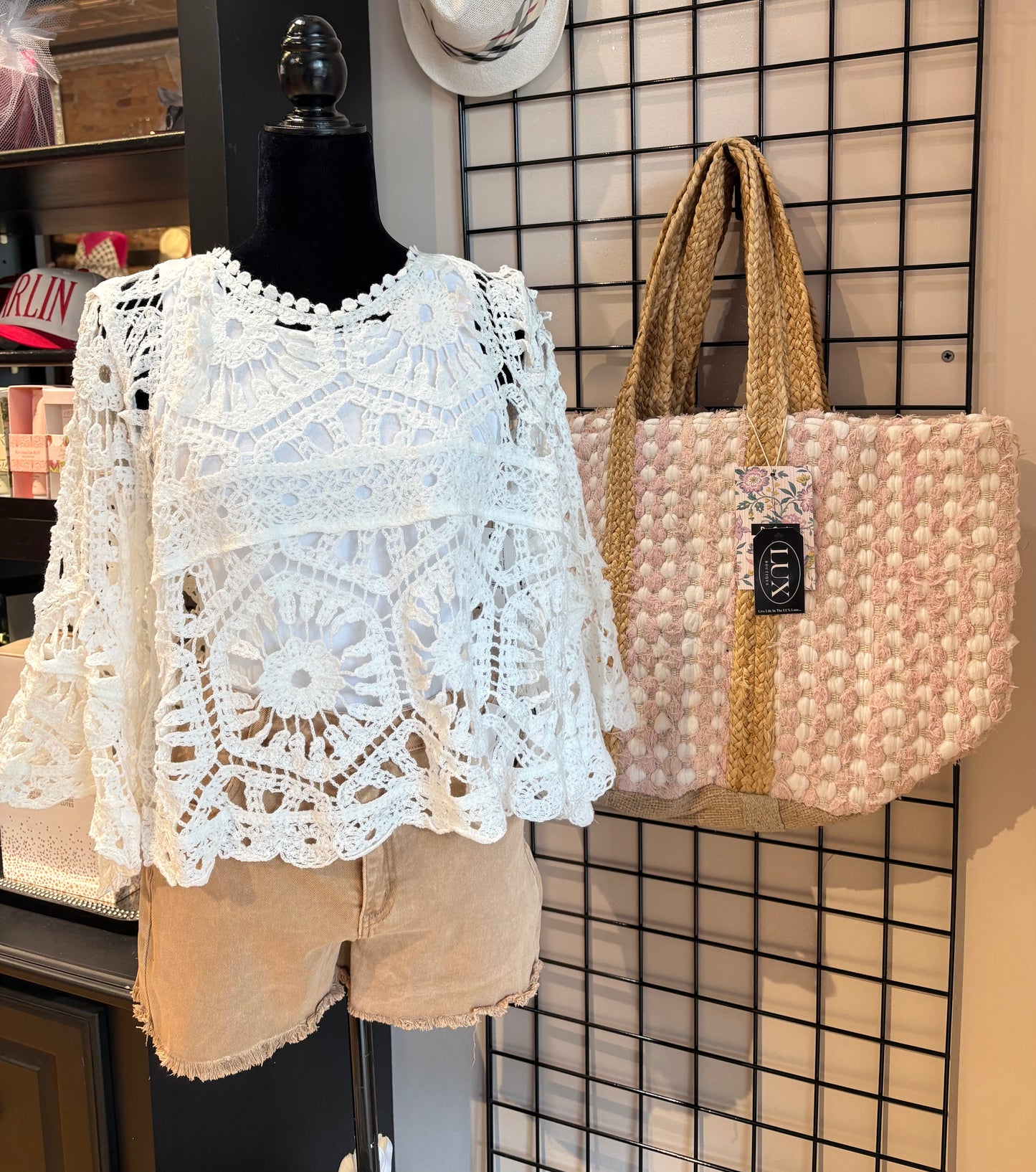 Blissful Strolls Crochet Sweater by POL